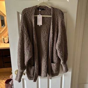 Women’s soft chunky cardigan